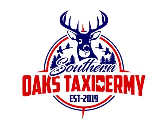 Southern Oaks Taxidermy  logo design by DreamLogoDesign