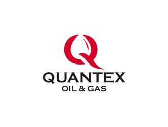 QUANTEX OIL & GAS logo design by R-art