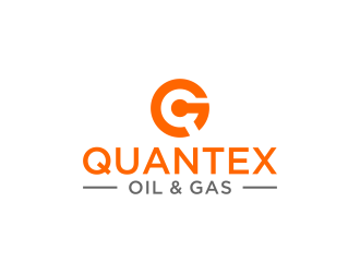 QUANTEX OIL & GAS logo design by salis17