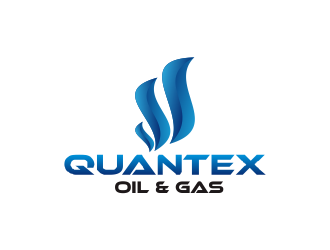QUANTEX OIL & GAS logo design by Greenlight