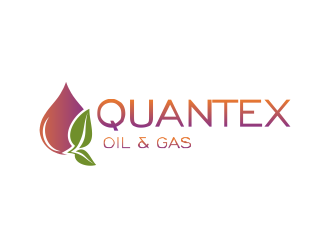 QUANTEX OIL & GAS logo design by Greenlight