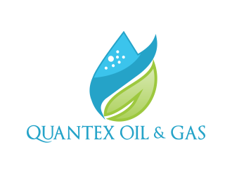 QUANTEX OIL & GAS logo design by Greenlight