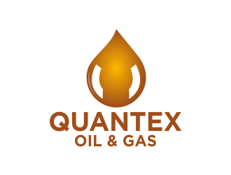 QUANTEX OIL & GAS logo design by Greenlight