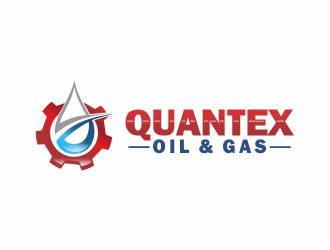 QUANTEX OIL & GAS logo design by up2date