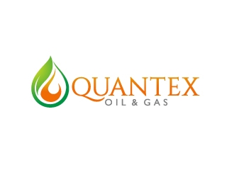 QUANTEX OIL & GAS logo design by nexgen