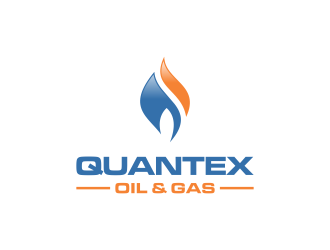 QUANTEX OIL & GAS logo design by kaylee