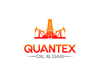 QUANTEX OIL & GAS logo design by PRN123