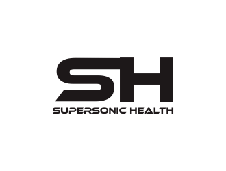 SUPERSONIC HEALTH logo design by Greenlight