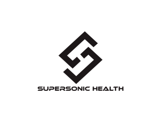 SUPERSONIC HEALTH logo design by Greenlight