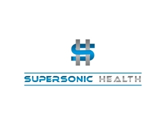 SUPERSONIC HEALTH logo design by ManishKoli