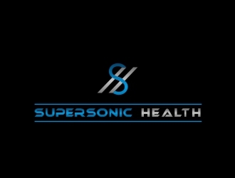 SUPERSONIC HEALTH logo design by ManishKoli