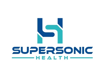 SUPERSONIC HEALTH logo design by shravya