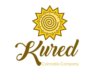Kured Cannabis Company logo design by dibyo