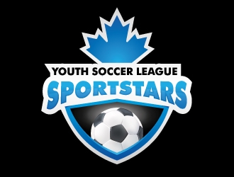SportStars Youth Soccer League logo design by Frenic