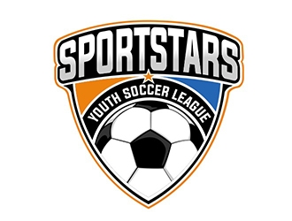 SportStars Youth Soccer League logo design by veron