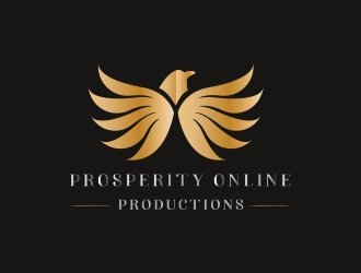 Prosperity Online Productions logo design by heba