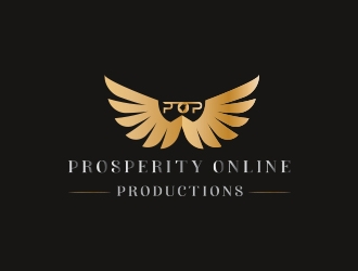 Prosperity Online Productions logo design by heba