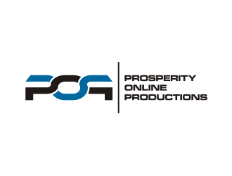 Prosperity Online Productions logo design by rief
