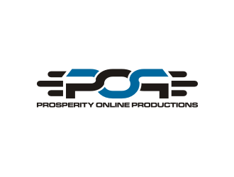 Prosperity Online Productions logo design by rief
