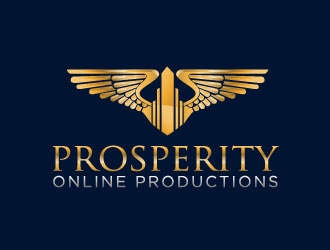 Prosperity Online Productions logo design by maze