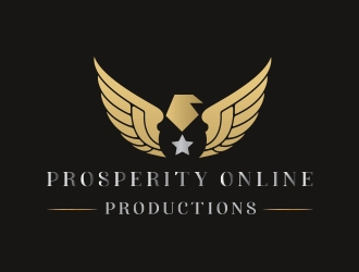 Prosperity Online Productions logo design by heba