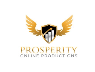 Prosperity Online Productions logo design by maze