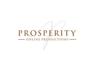 Prosperity Online Productions logo design by bricton