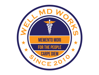 Well MD Works logo design by Girly
