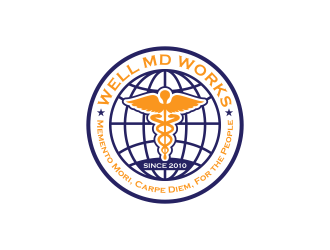 Well MD Works logo design by BlessedArt