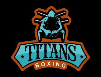  Titans boxing  logo design by MCXL