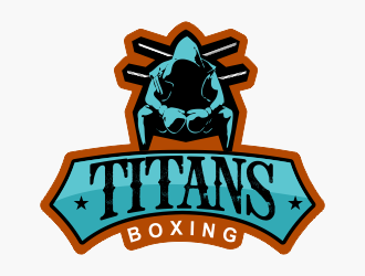  Titans boxing  logo design by MCXL