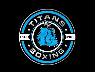  Titans boxing  logo design by Benok