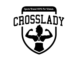 CROSSLADY logo design by SOLARFLARE