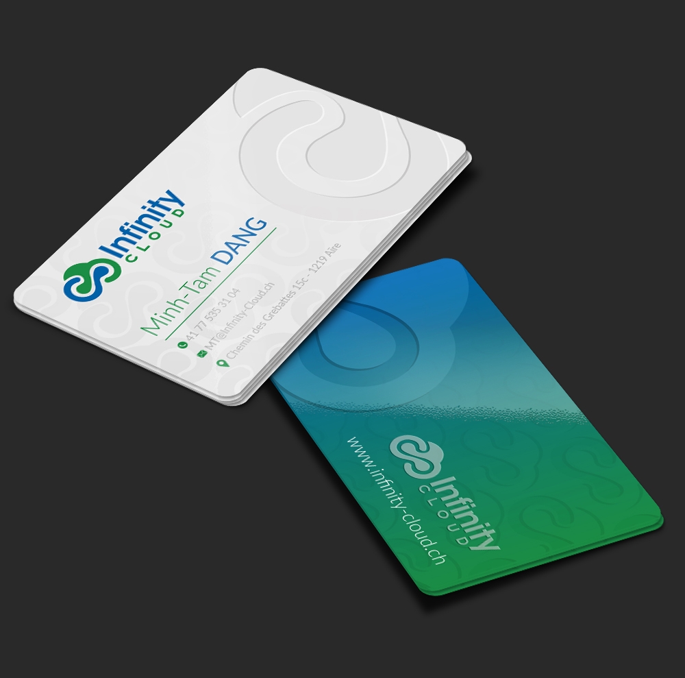 Infinity Cloud logo design by DreamLogoDesign