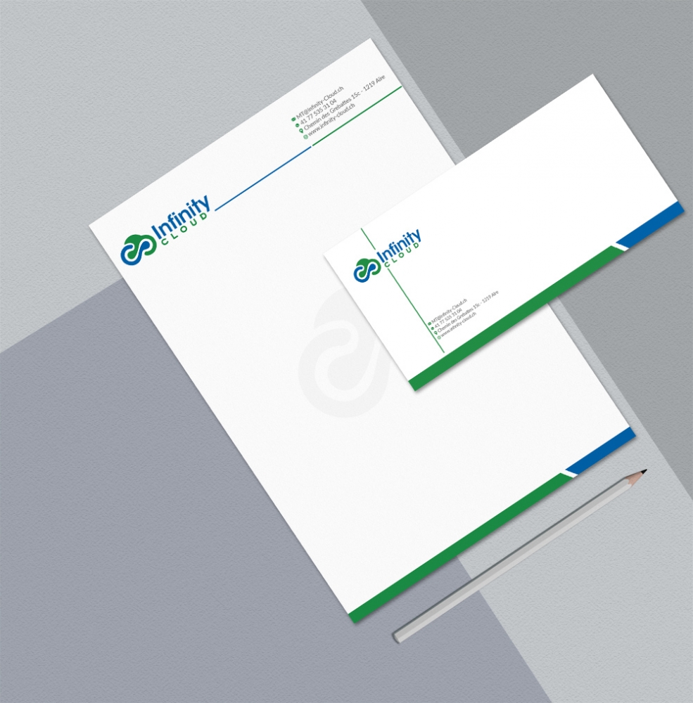 Infinity Cloud logo design by DreamLogoDesign