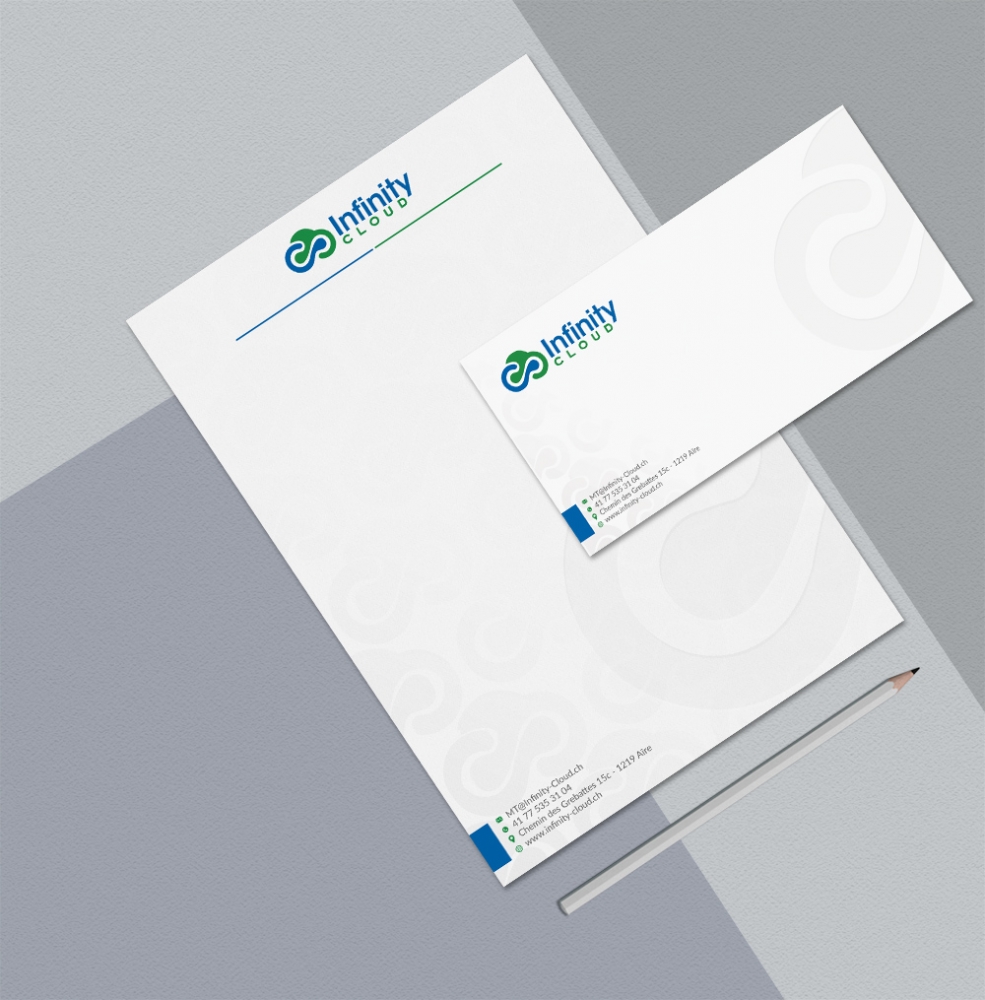 Infinity Cloud logo design by DreamLogoDesign