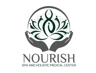 Nourish logo design by robiulrobin