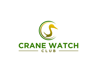 Golf Course operator. The new name is Crane Watch Golf Club.  logo design by semar