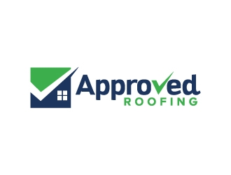 Approved Roofing logo design by jaize
