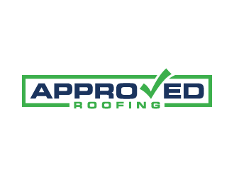 Approved Roofing logo design by denfransko
