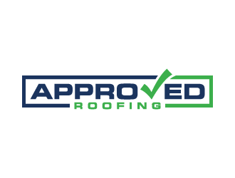 Approved Roofing logo design by denfransko