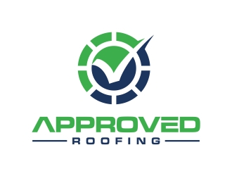 Approved Roofing logo design by excelentlogo