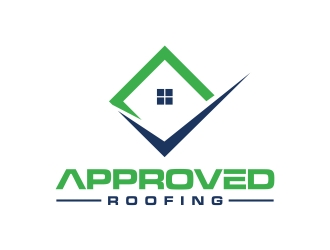 Approved Roofing logo design by excelentlogo