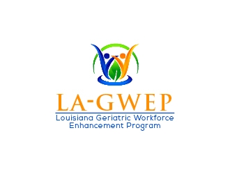 Louisiana Geriatric Workforce Enhancement Program (LA-GWEP) logo design by Dianasari