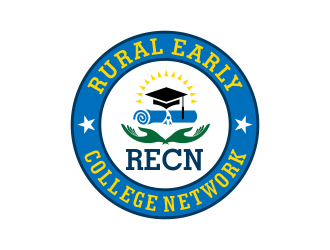 RECN   Rural Early College Network logo design by done