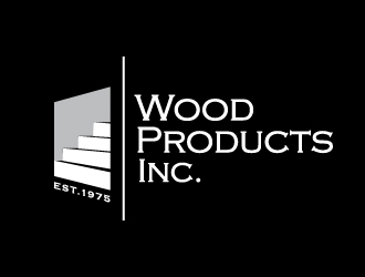 Wood Products, Inc. logo design by Lovoos