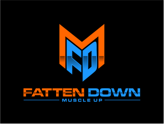 Fatten Down Muscle Up logo design by evdesign