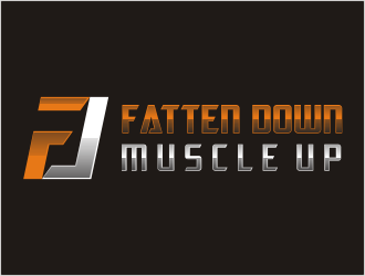 Fatten Down Muscle Up logo design by bunda_shaquilla