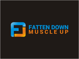 Fatten Down Muscle Up logo design by bunda_shaquilla