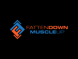 Fatten Down Muscle Up logo design by enan+graphics